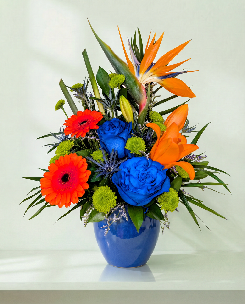 Bird Bold Blue