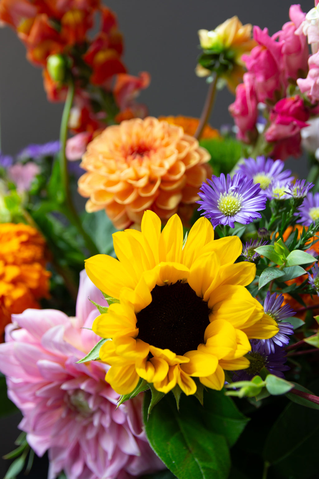 Designer’s Choice Cut Flower Bouquet – Deluxe - Vase NOT Included