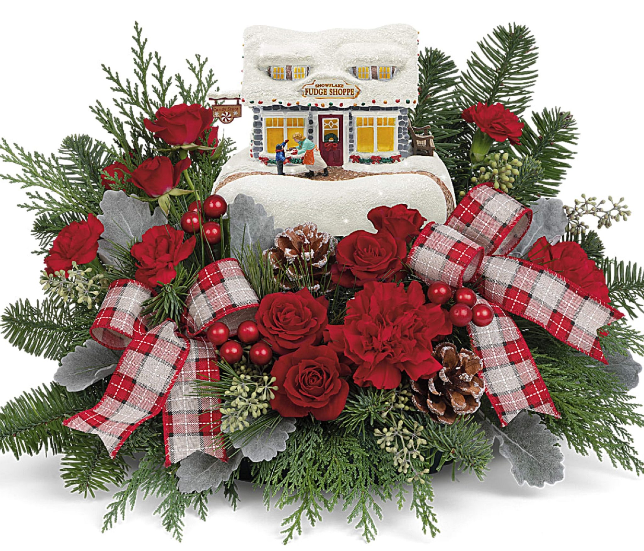 Teleflora's Thomas Kinkade Sweet Shoppe (T22X200A) Bunches Flower Co.